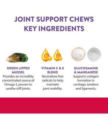 Harringtons Advanced Science Senior Dog Joint Care Supplements 150 Chews - Omega 3, Vitamin C & E for Senior Dogs - Buy Online on GoSupps.com