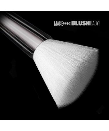 Clavier 'Make Me Blush Baby!' Beveled Blush Brush - Natural Blush Bronzer & Highlighter Application - 32g 165mm Long Premium Wooden Handle - Buy Online on GoSupps.com