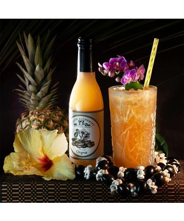 Natural Almond Orgeat Syrup for Cocktails - Non-GMO, Gluten-Free, Vegan (25 oz) - Buy Online on GoSupps.com