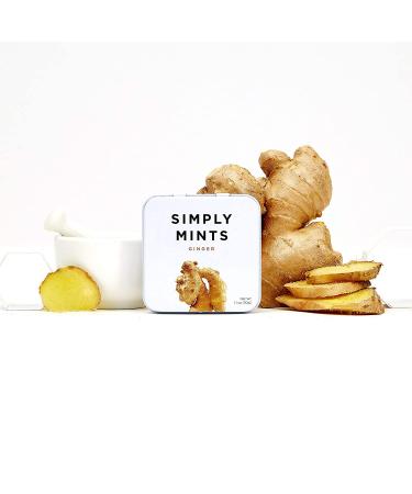 Simply Gum Ginger Mints - 1.1 OZ Fresh Ginger Flavor (Pack of 1) - Buy Online on GoSupps.com