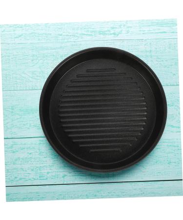 ABOOFAN 4pcs Non Stick Frying Pan Portable BBQ Grill Square Griddle Induction Nonstick Frying Pan Induction Saucepan Induction Griddle Pan Top Teppanyaki Micro-Wave Oven Aluminum 16.5X16.5X2.5CMx4pcs Blackx4pcs - Buy Online on GoSupps.com