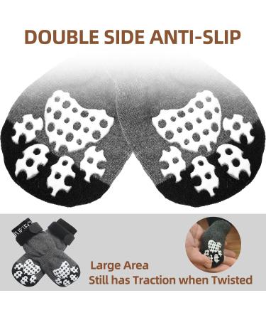 Buy Pupeck Double-Sided Anti-Slip Dog Socks - X-Large (2 Pairs) | Adjustable Straps for Paw Protection & Traction on Hardwood Floors - Buy Online on GoSupps.com
