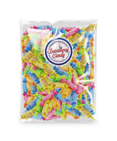 Tootsie Roll Fruit Flavoured Sweets BULK 1kg Bag - Assorted Fruity Chews - Cherry Lime Orange Lemon & Vanilla