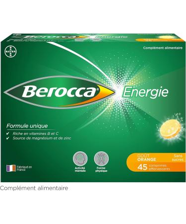 Berocca Orange Energy + Berocca Boost Guarana Caffeine Multivitamins Helps Reduce Fatigue Vitamin C B and Minerals 30 + 45 Effervescent Tablets Do Not Match - Buy Online on GoSupps.com