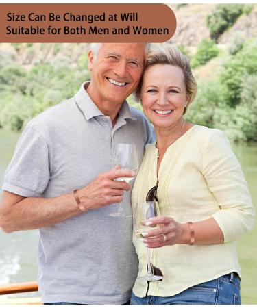 7 Wide Copper Bracelets for Men - Arthritis Joint Pain Relief Health Jewelry Gift | Shop Internationally - Buy Online on GoSupps.com