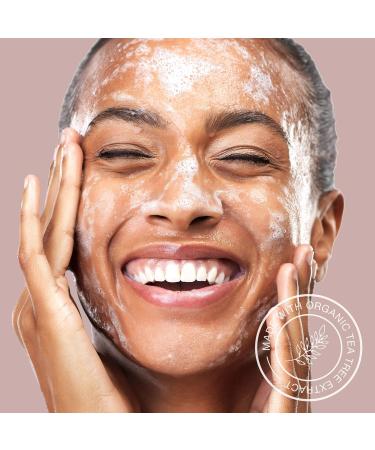 Purifying Face Wash with Organic Tea Tree Oil - Gentle Cleansing & Acne Treatment 4.2 fl oz | International Shipping Available - Buy Online on GoSupps.com