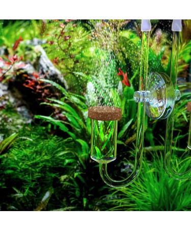 Fzone 17mm CO2 Diffuser - Ultra-Clear Acrylic | Works with All CO2 Systems | Premium Ceramic & Porous Membrane | Finest Bubbles | Made in South Korea - Buy Online on GoSupps.com