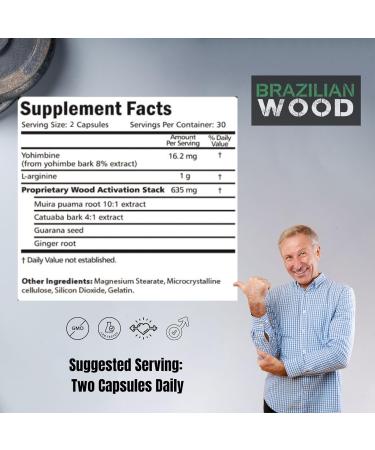 Buy Brazilian Wood for Men's Health Support - Premium Quality Supplement - Buy Online on GoSupps.com
