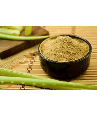 SVATV Natural Aloe Vera Powder for Face Pack and Mask - Soothes, Cools Skin, Improves Elasticity - 227g - Buy Online on GoSupps.com