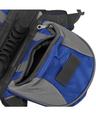 Cyrank Dog Backpack Harness Dog Vest Dog Saddlebag Dog Hiking Backpack Dog Harness with Pockets for Small Medium Large Dog(M) - Buy Online on GoSupps.com