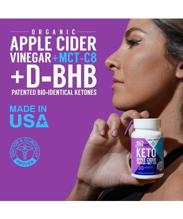 Real Ketones Exogenous Keto BHB ACV Supplement Pills with MCT - 30 Day Supply - Buy Online on GoSupps.com