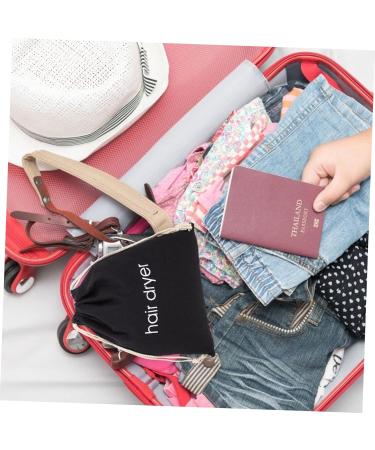 PLAFOPE 3pcs Hair Dryer Storage Bag Canvas Travel Bag Hair Bags Hair Dryer Bag for Travel Dryers Kit Fabric - Buy Online on GoSupps.com