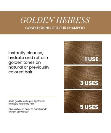ALOXXI InstaBoost Golden Heiress Shampoo 6.8 Fl. Oz - Luxurious Hair Care for Healthy Radiant Locks | International Shipping Available - Buy Online on GoSupps.com