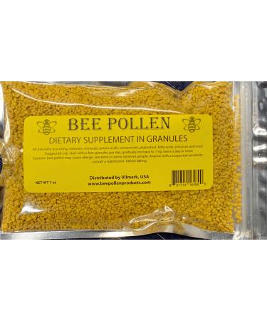 BEE Pollen 100% Pure Natural Bee Pollen Granules 7 oz