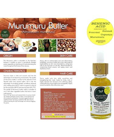 Nativilis capillary emollient reconstructor - hair repair treatment enriched from 04 Amazonian Rainforest Bio Oil - Patua Pracaxi Murumuru Cupuacu - boosts hydration levels reducing frizz - Copaiba - Buy Online on GoSupps.com