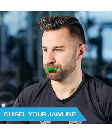 Jawline Exerciser 3-Pack by Tilcare - Tone Your Face and Chisel Your Jawline - Neck and Jaw Workout for Men & Women - Includes 40lb, 50lb, 70lb Resistance Levels - Buy Online on GoSupps.com