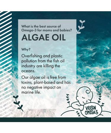 Freshfield Prenatal Vegan Omega 3 DHA: Sustainable, Carrageenan Free, Third Party Tested, Compostable Bottle, Carbon Neutral. Supports Heart, Brain, Joint Health w/DPA 60 Count (Pack of 1) - Buy Online on GoSupps.com