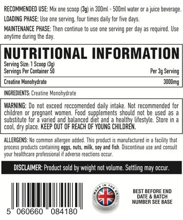  per4m Per4m Micronised Creatine 150g - Buy Online on GoSupps.com