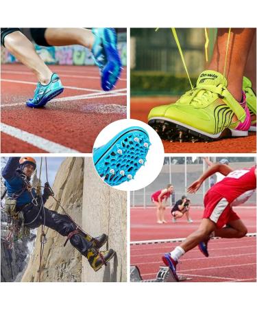 130 Pcs Stainless Steel 3/16 Inch Spikes with Wrench - Replacement for Track Shoes, Ice Cleats - Pyramid Spikes for Hiking, Running, High Jumping - Storage Box Included - Buy Online on GoSupps.com