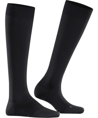 FALKE Women's Energizer Knee Socks - Soft Compression Material Black (3009) - Perfect Fit for Calf Circumference W1 Size 39-40 - Buy Online on GoSupps.com