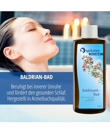 Spitzner Health Bad Valerian Oil 190ml - Natural Bathing Additive for Promoting Healthy Sleep | Essential Oil Benefits - Buy Online on GoSupps.com