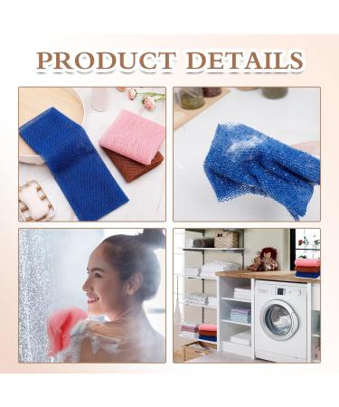 African Exfoliating Net Bath Sponge Set - Body Wash Scrub for Men and Women - Buy Online on GoSupps.com