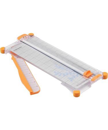 Fiskars SureCut Portable Paper Trimmer  12 Inch Cut   Orange - 154450-1009 - Buy Online on GoSupps.com