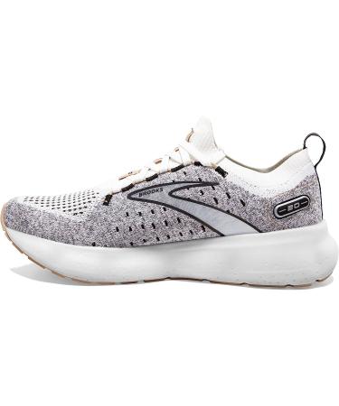 Meta Title: Brooks Women's Glycerin StealthFit 20 Neutral Running Shoe - White/Black/Cream - Size 8 - Buy Online on GoSupps.com