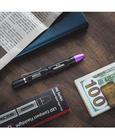 Weltool M6-UV Penlight - 395nm UV LED Black Light for Nail Art Inspections & Pet Urine Detection - Best Ultraviolet Stift for DIY Projects - Buy Online on GoSupps.com
