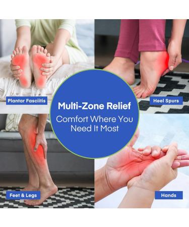 AOSORW Plantar Fasciitis Relief Cream - Natural Herbal Formula for Foot Heel Spur Ankle Leg & Hand Discomfort - Premium Health Care Products - 60g / 2.1 Oz - Buy Online on GoSupps.com