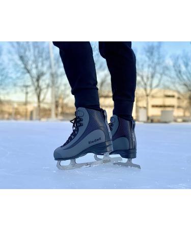 Riedell Soar Youth Ice Skates - Soft Beginner Kids Figure Skates Onyx 2 JR - Buy Online on GoSupps.com