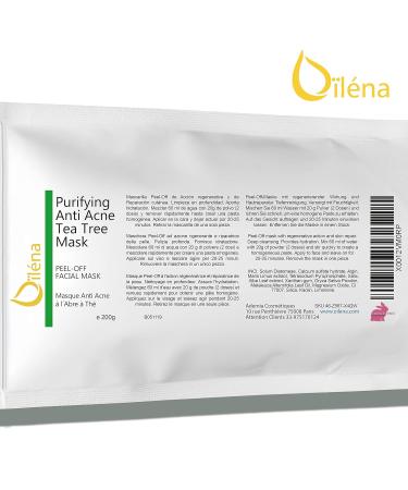 Alginate Peel-Off Moisture Powder Mask - Vegan Blackhead Remover & Pore Cleanser | No Rinse 200g + Free Tea Tree Anti-Acne Mask - Buy Online on GoSupps.com