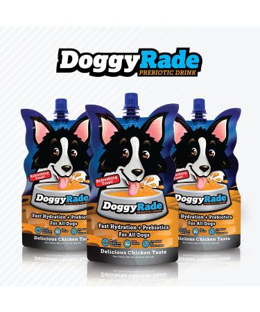 Tonisity DoggyRade - Delicious Healthy Isotonic Drink for Dogs | Electrolytes & Nutrients | YummyRade Variety Option | Fast Hydration - 3 Pack - Buy Online on GoSupps.com