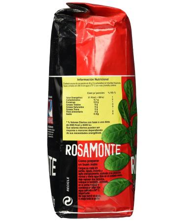 Yerba Rosamonte Argentinian Mate Tea - 5 Pack (5 x 1000g) | Premium Loose Leaf Tea for Authentic Experience - Buy Online on GoSupps.com