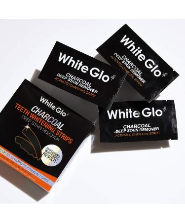 White Glo Charcoal Deep Stain Remover Strips - Remove 10 Years of Stains in 7 Days - Buy Online on GoSupps.com