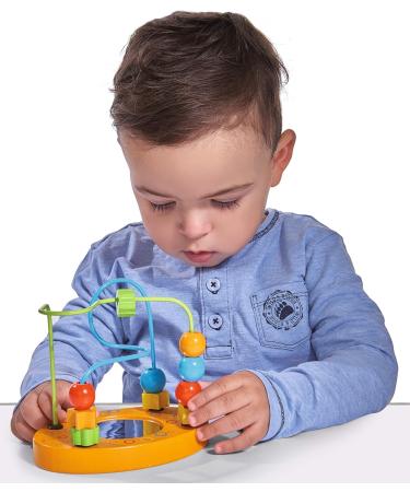 Eichhorn Motor Skills Loop with Mirror | 2 Loops & Various Elements | 9x14x14cm - International Shipping Available - Buy Online on GoSupps.com