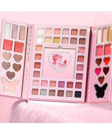 Eyeshadow Palette Long-Lasting and Fondant 32 Colours Make-Up For Women Teenagers Adults Beginners Travel Home Daily Shuttle Meetings and - Buy Online on GoSupps.com