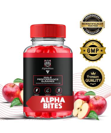 (3 Pack) Alpha Bites Gummies AlphaBites Canada Natural Advanced Male Strength And Overall Health Support Supplement Gummy AlphaBites Natural Advanced Male Strength Bonbons G lifi s (180 Gummies) - Buy Online on GoSupps.com