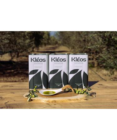 Kleos Kalamata 2023 New Harvest Extra Virgin Olive Oil 3L Tin - Pack of 1 - Buy Online on GoSupps.com