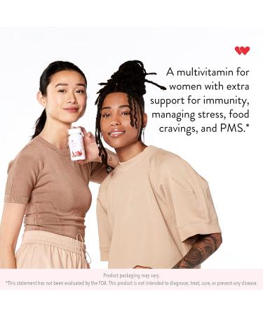 Love Wellness Daily Love Multivitamin for Women - 60 Capsules | Immunity Support, Stress Management, PMS Relief | Complete Multivitamin with 25+ Vitamins & Minerals - Buy Online on GoSupps.com