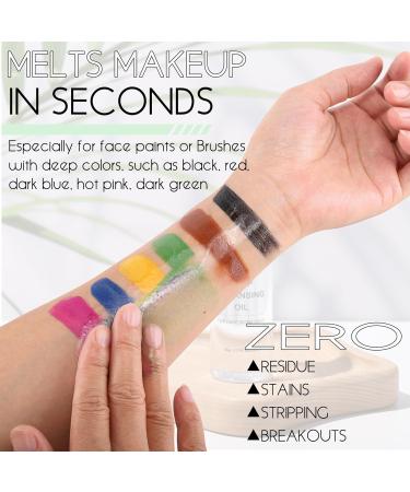 CCbeauty Paint Brush Cleaner & Reconditioner - Fast Oil & Water-Based Brush Cleaning Solution for Face Paint Airbrushes & Acrylics - 50ml Safe Artist Tool - Buy Online on GoSupps.com