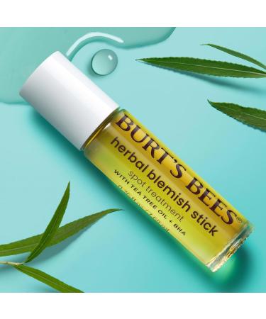 Burt's Bees Clear and Balanced Herbal Blemish Stick with Tea Tree Oil - Pack of 2 - 0.26 Fl Oz. - Buy Online on GoSupps.com