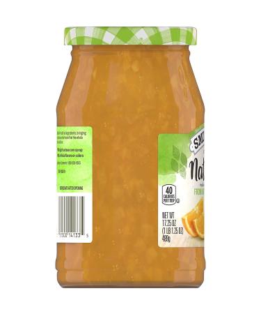 Smucker's Natural Orange Marmalade Fruit Spread 17.25oz - Sweet & Zesty Flavor - Buy Online on GoSupps.com