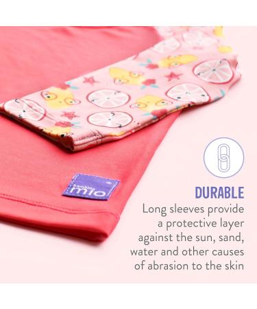 Bambino Mio Reusable Swim Set - 2 Swim Nappies & Rash Top UPF40+ Tropical | 6-12 Months - Buy Online on GoSupps.com