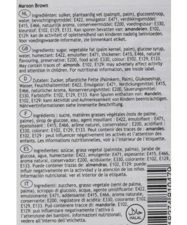 FunCakes Fondant Maroon Brown - Pack of 4 (4 x 250g) | Premium Quick-Dry Cake Decorating Icing for International Shipping - Buy Online on GoSupps.com