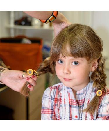 Colorful Moselle Hair Tie Set - 40 Pink & Colorful Bands for Girls | Ponytail & Styling Accessories - Buy Online on GoSupps.com