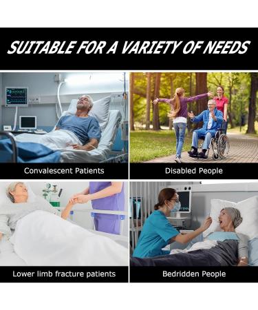 Lotchen Transfer Board for Patient Lifting | Heavy Duty Patient Transfer Board with 8 Handles | 100x120cm - Ideal for Overweight & Elderly Patients - Buy Online on GoSupps.com