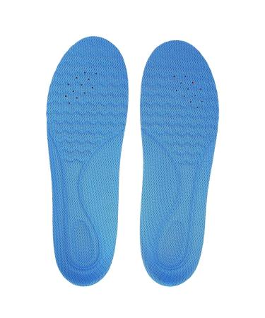 L/44 47 Size Sport Shock Absorbing Insoles Sport Athletic Shoe Insoles Training Sports Insoles Training Shock Absorption Sweat Absorbing Insole for Men Women