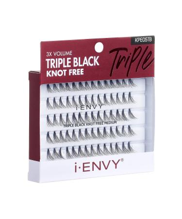 Kiss I Envy Knot Free Medium 70 Lashes Black - Triple Black (1 Pack) - Buy Online on GoSupps.com