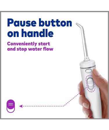 Buy Waterpik Whitening Water Flosser WF-06 - ADA Accepted 5 Tips | Fast International Shipping - Buy Online on GoSupps.com